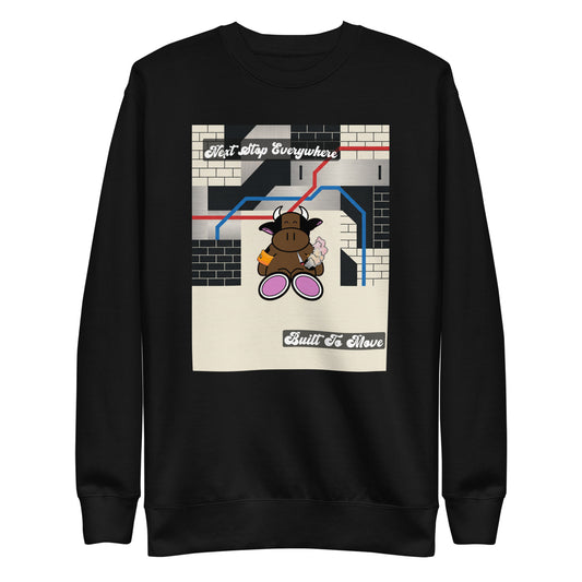 Pocket Cows Crewneck — Move Different — Design 790