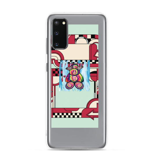 Pocket Cows Clear Case for Samsung® — Always Fresh — Design 713