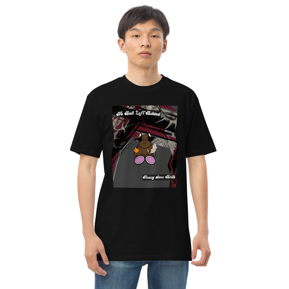 Pocket Cows Heavyweight Tee — No Bull Left — Design 193