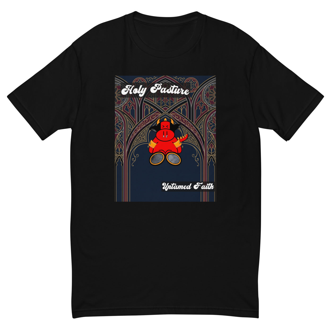 Pocket Cows Men's Fitted T-Shirt — Design 270