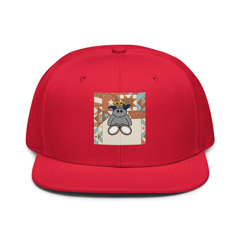 Pocket Cows Snapback — Design 258