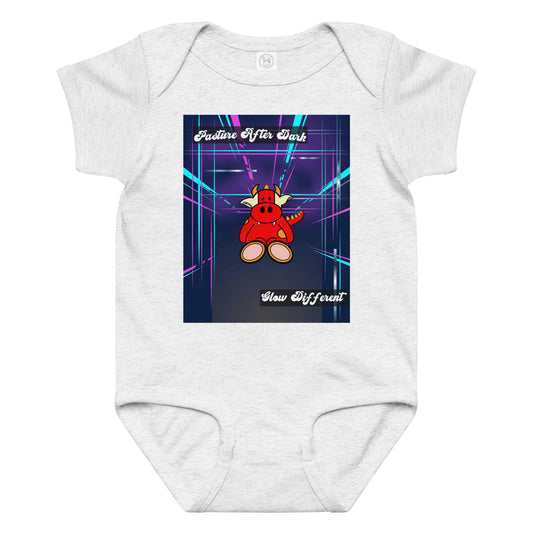 Pocket Cows Baby Jersey Bodysuit — Design 273