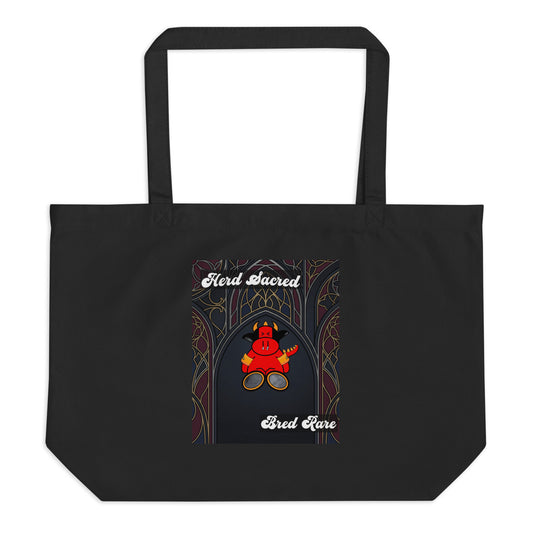 Pocket Cows Large Eco Tote — Design 267