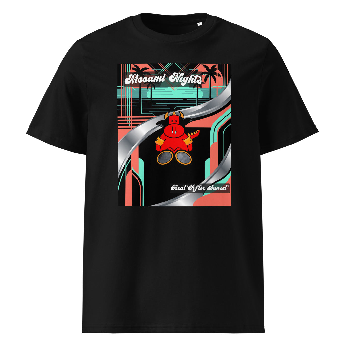 Pocket Cows Unisex Organic Ribbed Neck Creator 2.0 T-Shirt — Design 272