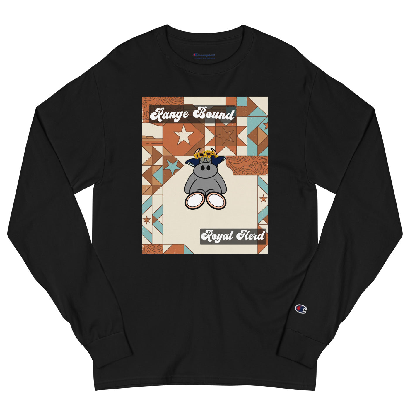 Pocket Cows Men’s Long Sleeve T-Shirt — Design 258