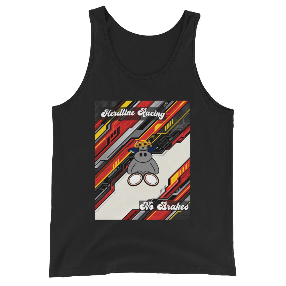 Pocket Cows Unisex Staple Tank Top — Design 263