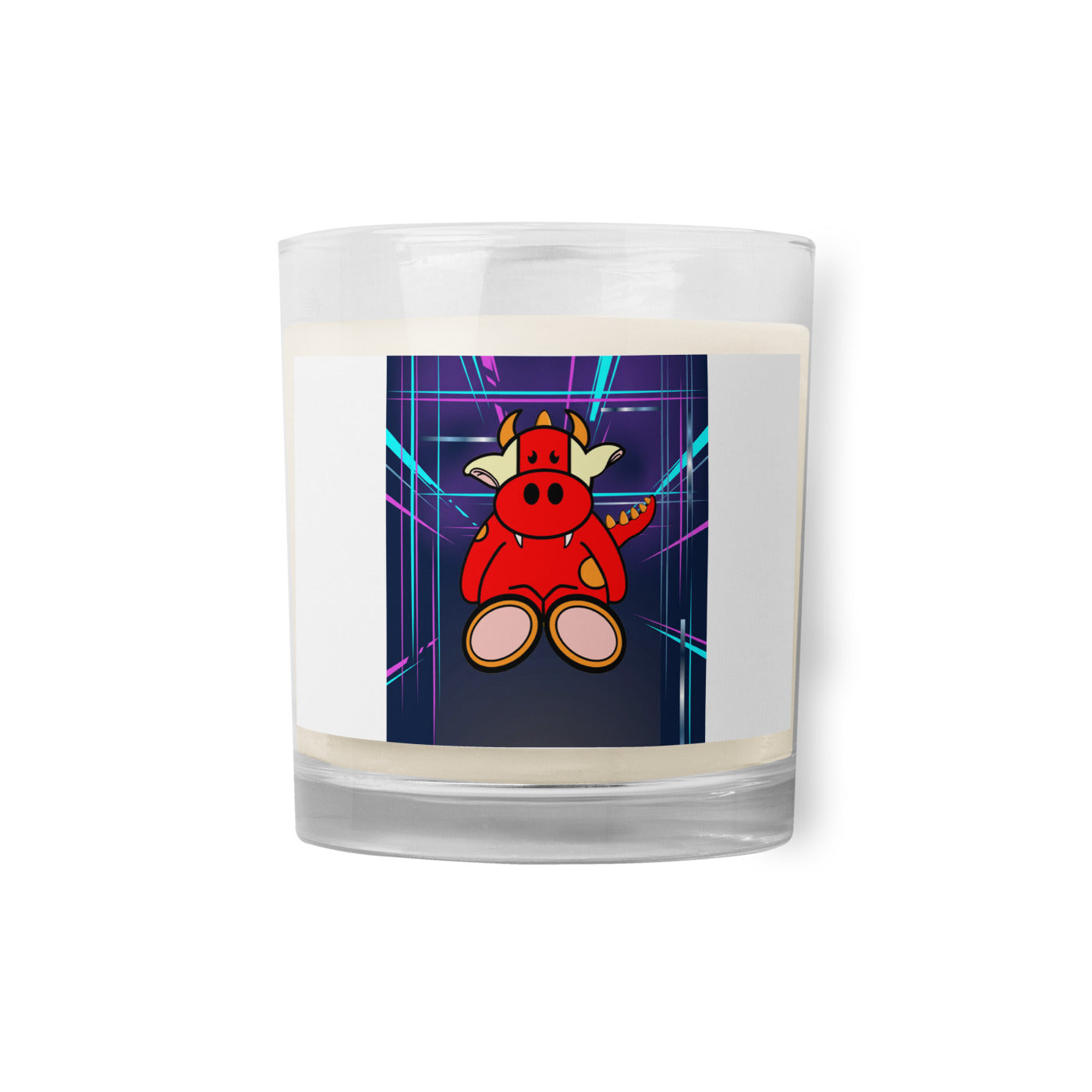 Pocket Cows Glass Jar Soy Wax Candle — After Hours — Design 273
