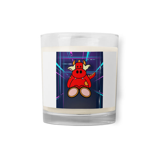 Pocket Cows Glass Jar Soy Wax Candle — After Hours — Design 273