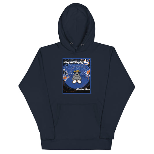 Pocket Cows Hoodie — Orbit The Herd — Design 306