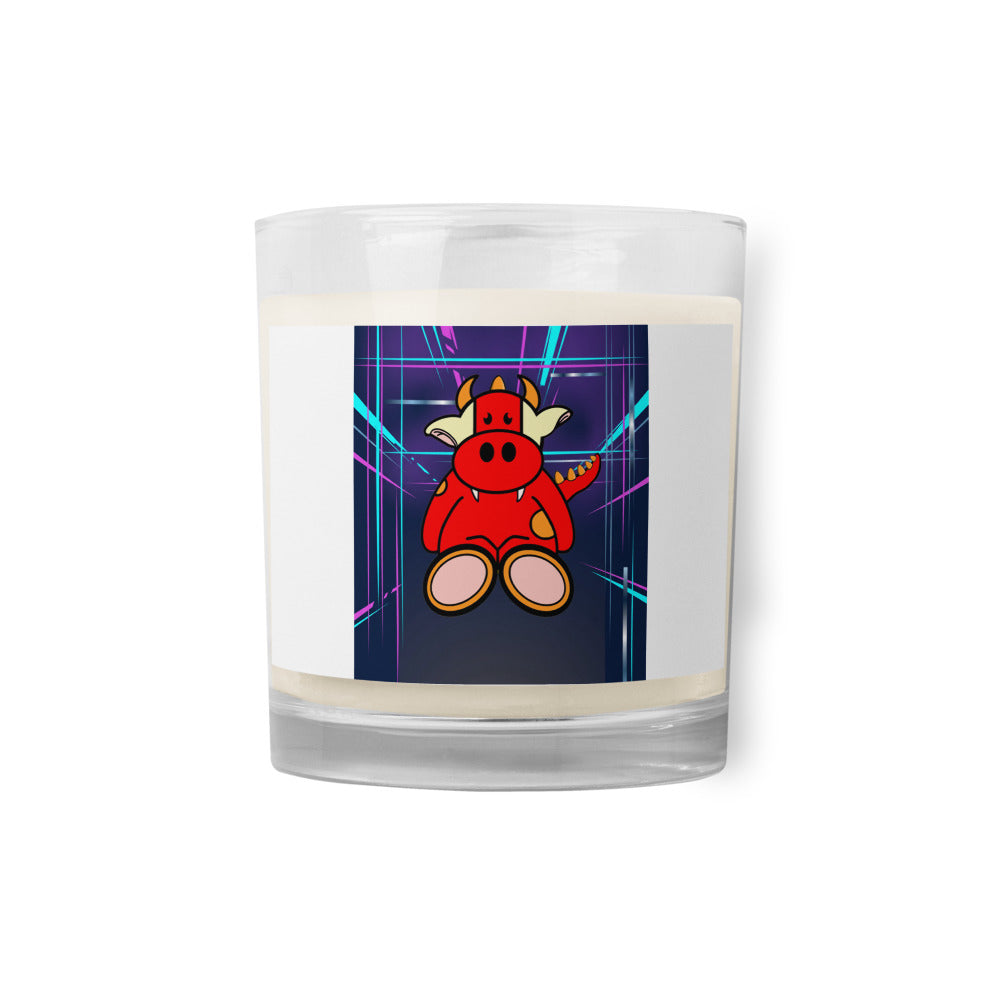 Pocket Cows Glass Jar Soy Wax Candle — After Hours — Design 273