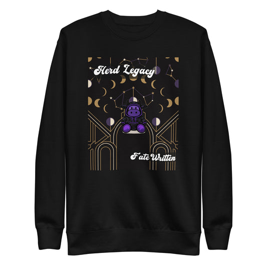 Pocket Cows Crewneck — Written In The Herd — Design 881