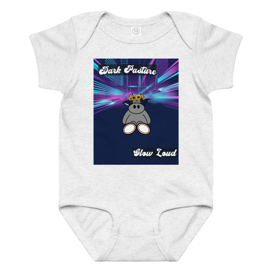 Pocket Cows Baby Jersey Bodysuit — Design 255