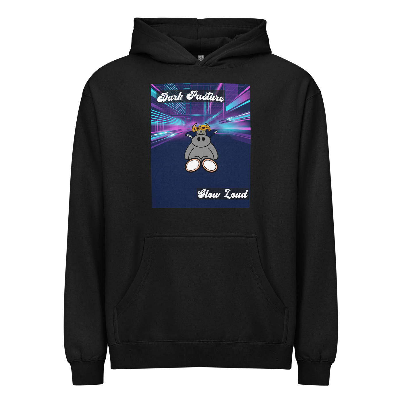Pocket Cows Men's Box Hoodie I Cotton Heritage M2635 — After Hours — Design 255