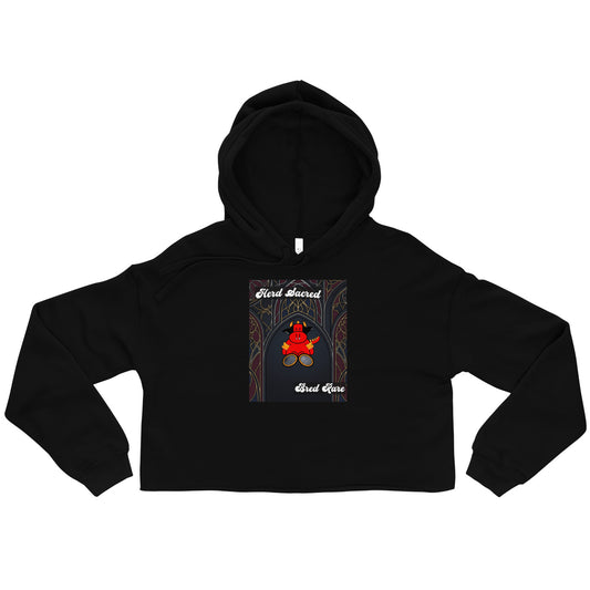 Pocket Cows Women's Cropped Hoodie — Design 267