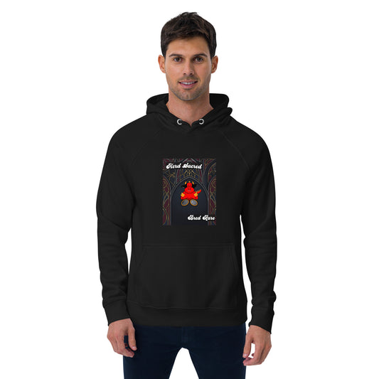 Pocket Cows Unisex Eco Raglan Hoodie — Design 267