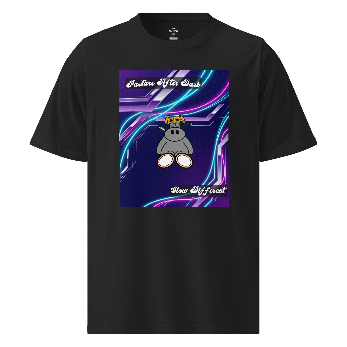 Pocket Cows Men's Under Armour Athletic T-Shirt — Design 251