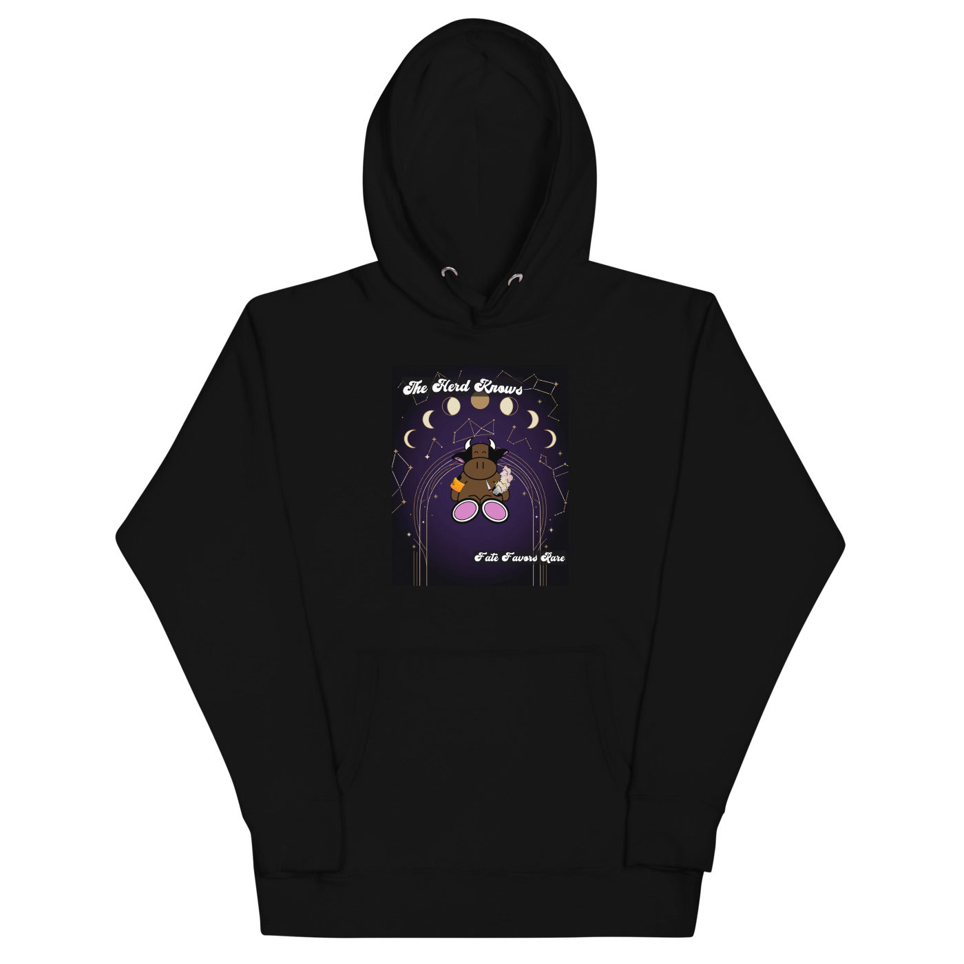 Pocket Cows Hoodie — Written In The Herd — Design 766