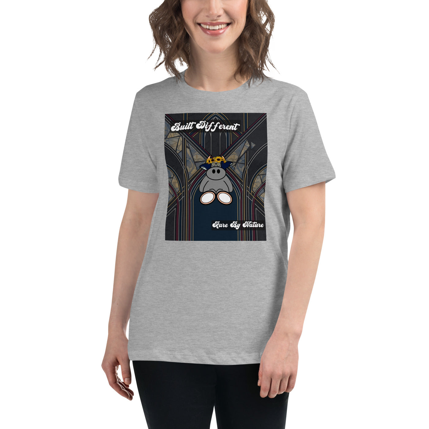 Pocket Cows Women's Relaxed T-Shirt — Design 269