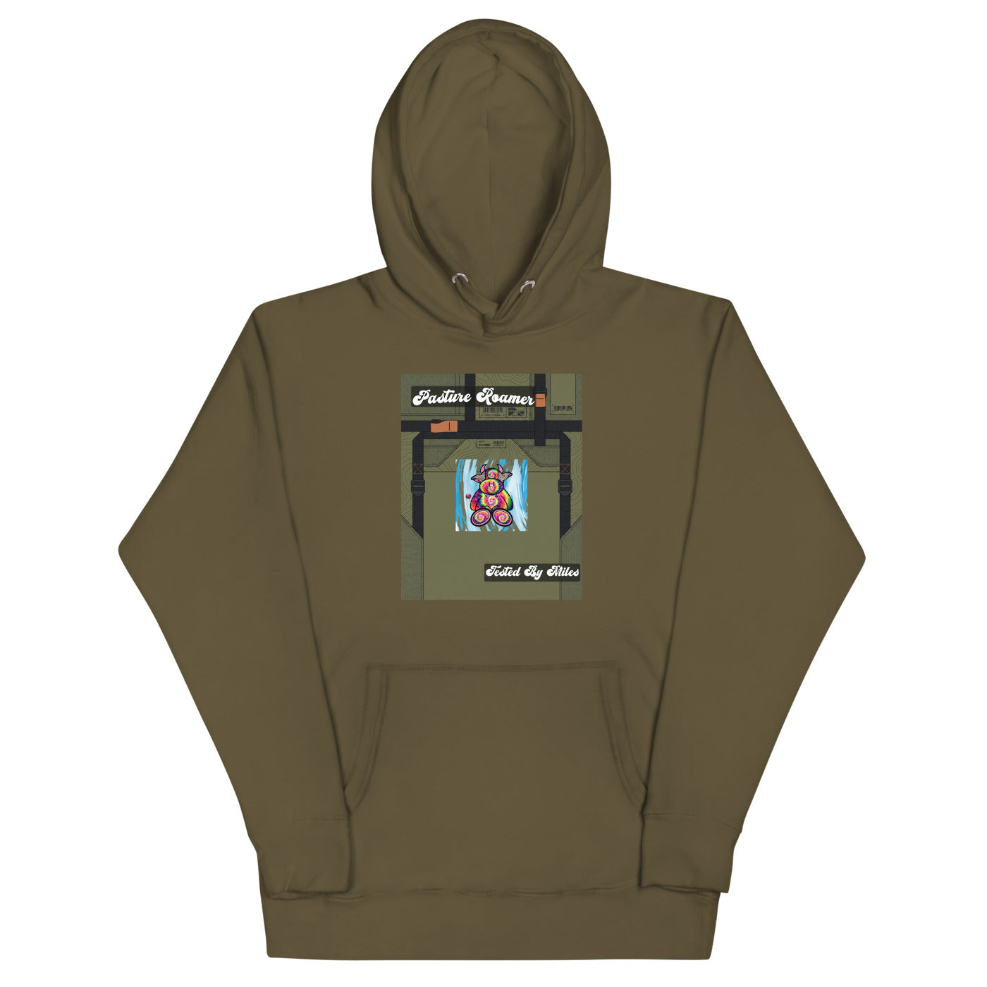 Pocket Cows hoodie — Built To Roam — Design 720