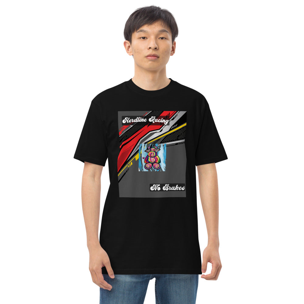 Pocket Cows Heavyweight Tee — Full Throttle — Design 153