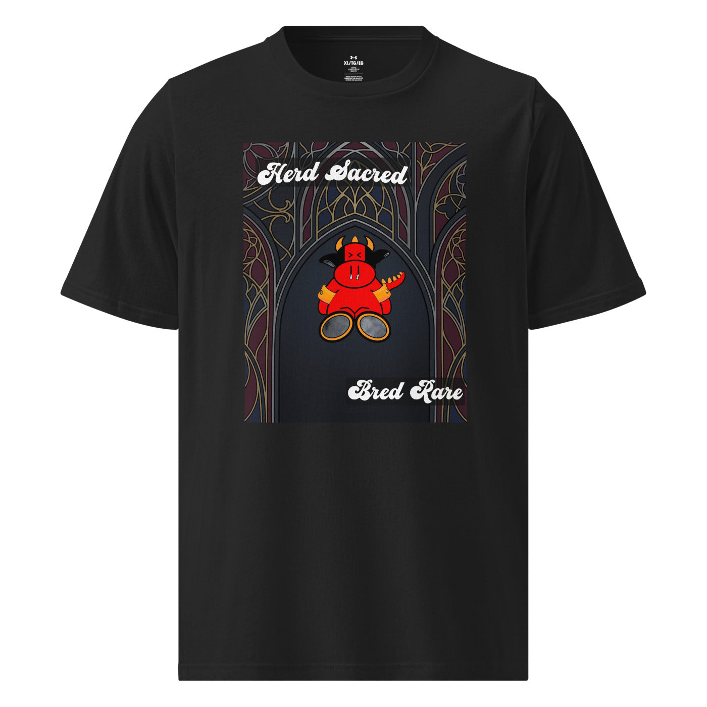 Pocket Cows Men's Under Armour Athletic T-Shirt — Design 267