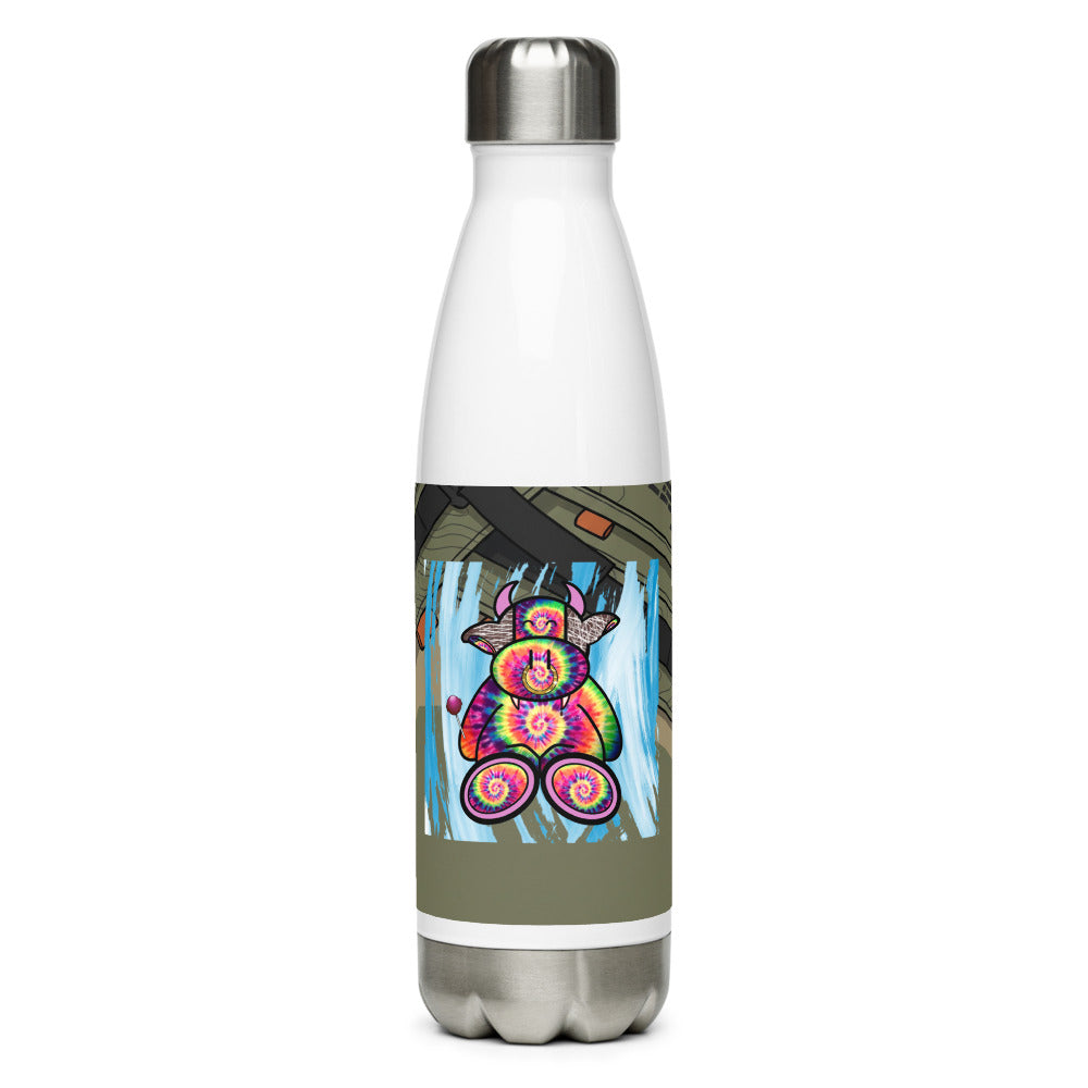 Pocket Cows Stainless Steel Water Bottle — Built To Roam — Design 719