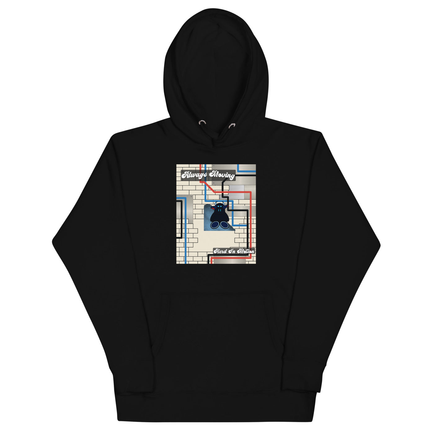 Pocket Cows Hoodie — Move Different — Design 756