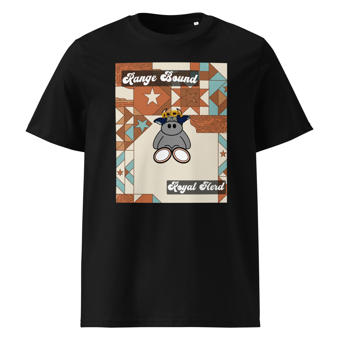 Pocket Cows Unisex Organic Ribbed Neck Creator 2.0 T-Shirt — Design 258