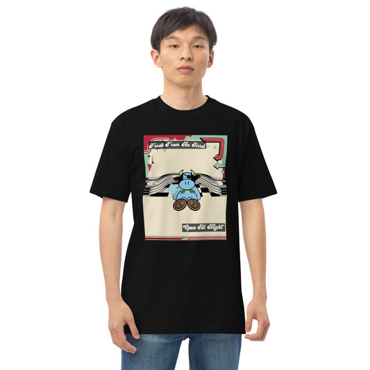 Pocket Cows Heavyweight Tee — Always Fresh — Design 88
