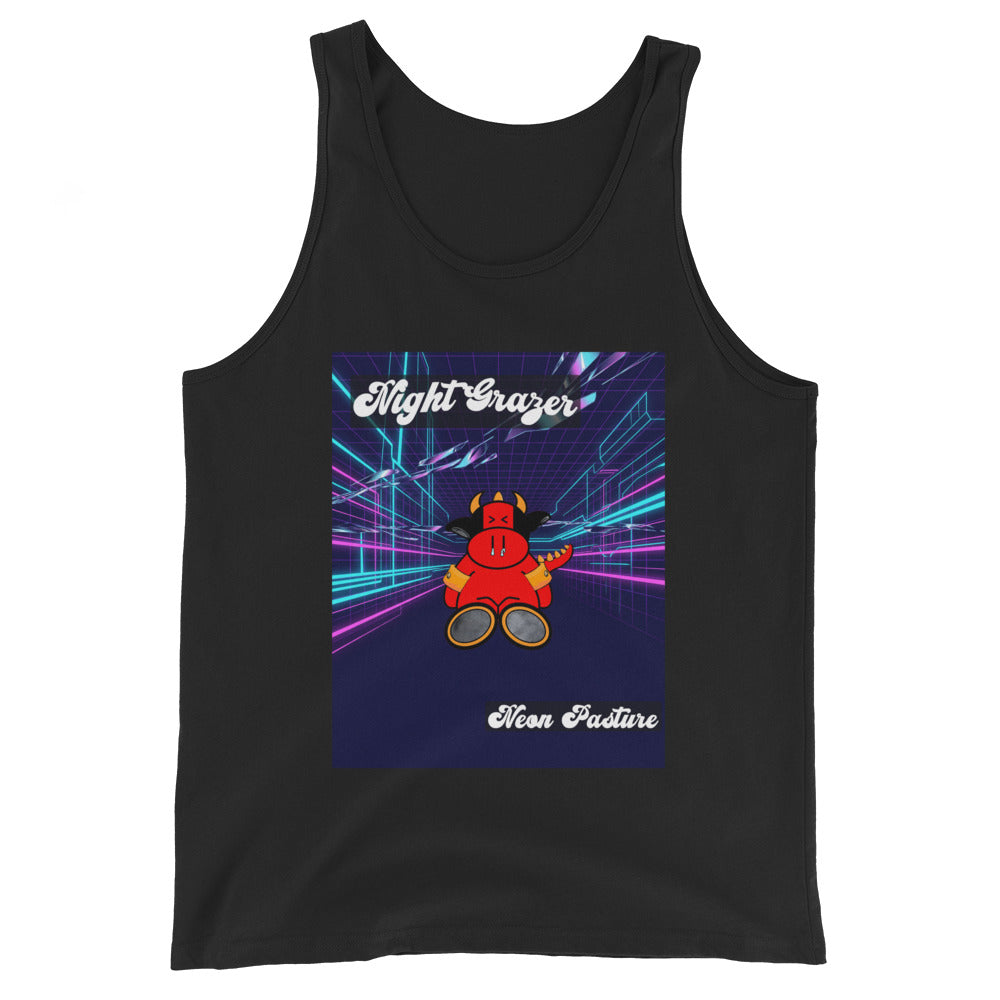 Pocket Cows Unisex Staple Tank Top — Design 250