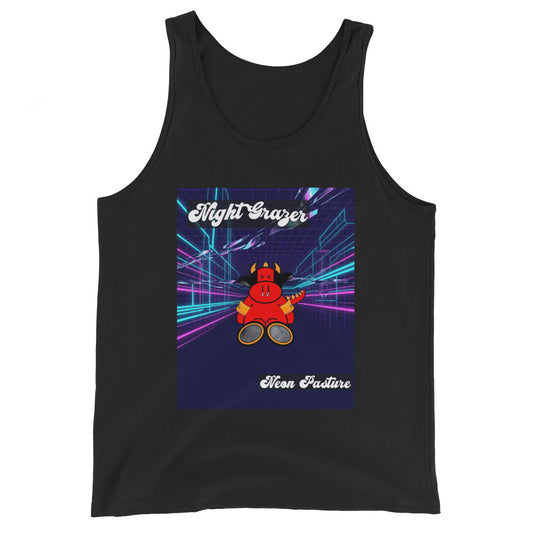 Pocket Cows Unisex Staple Tank Top — Design 250