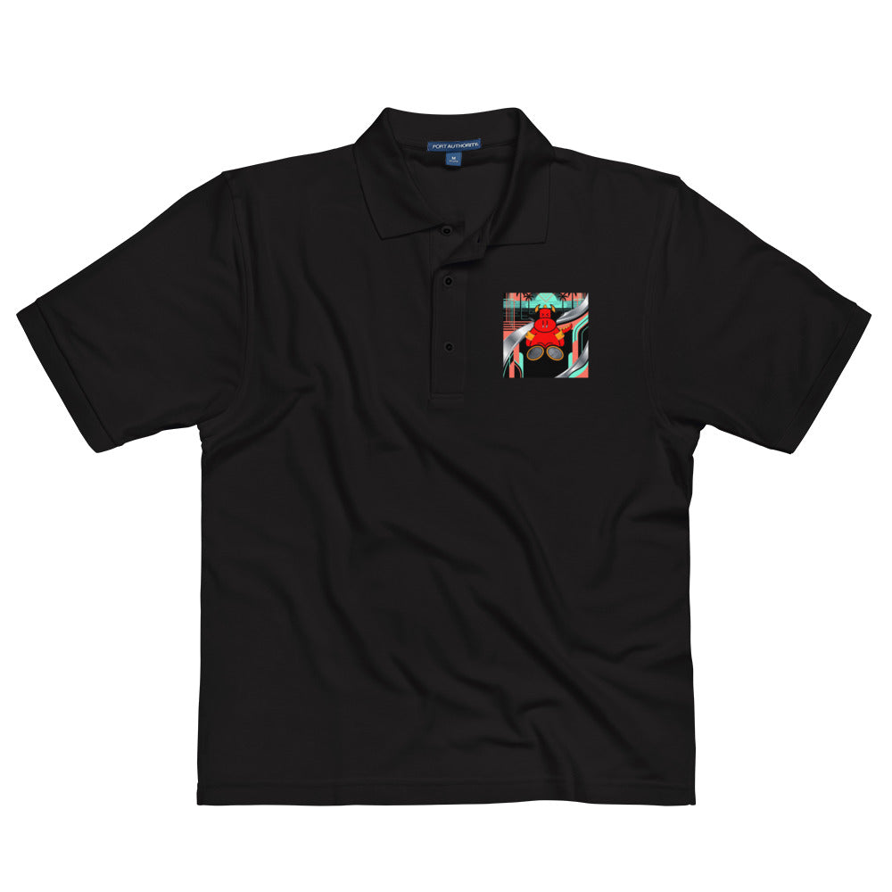 Pocket Cows Men’s Polo Shirt — Design 272