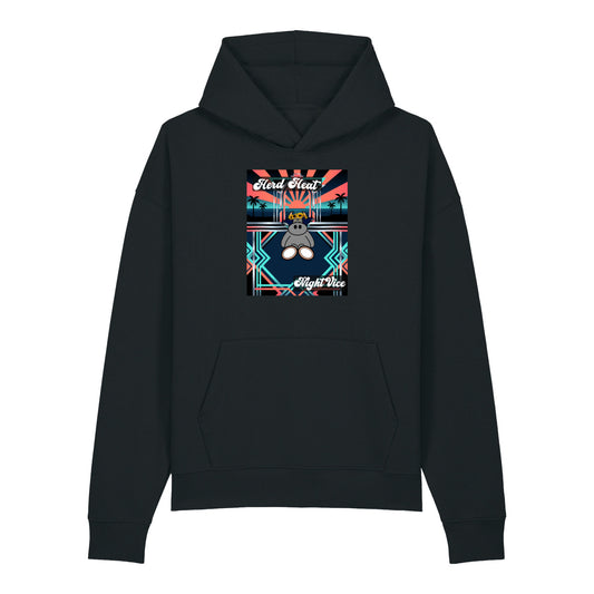 Pocket Cows Unisex Relaxed Mid-Weight Chaser Hooded Sweatshirt — Design 281