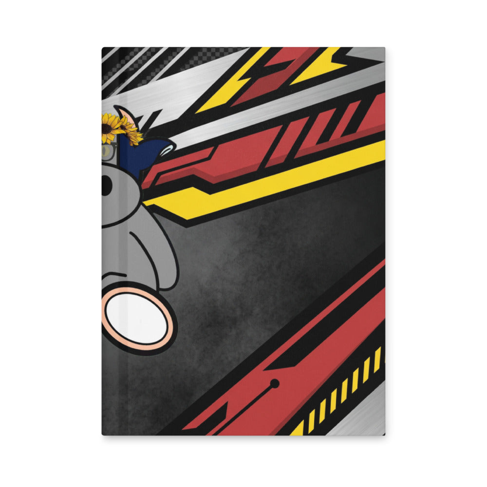 Pocket Cows Hardcover Journal Matte — Full Throttle — Design 265
