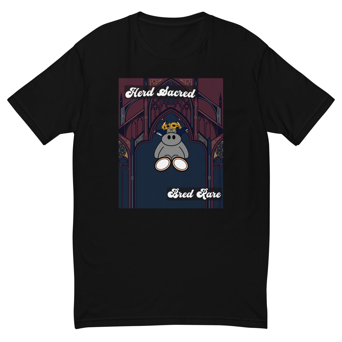 Pocket Cows Men's Fitted T-Shirt — Design 271