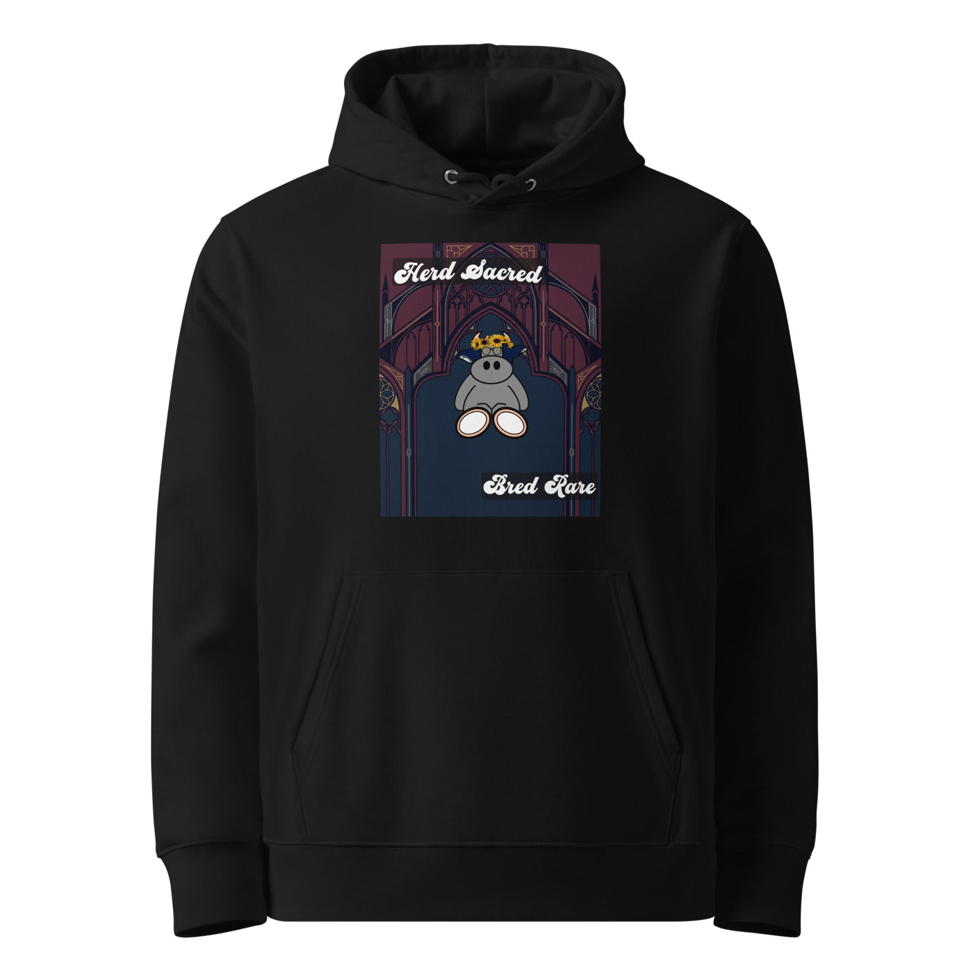 Pocket Cows Unisex Organic Cruiser 2.0 Hoodie — Design 271
