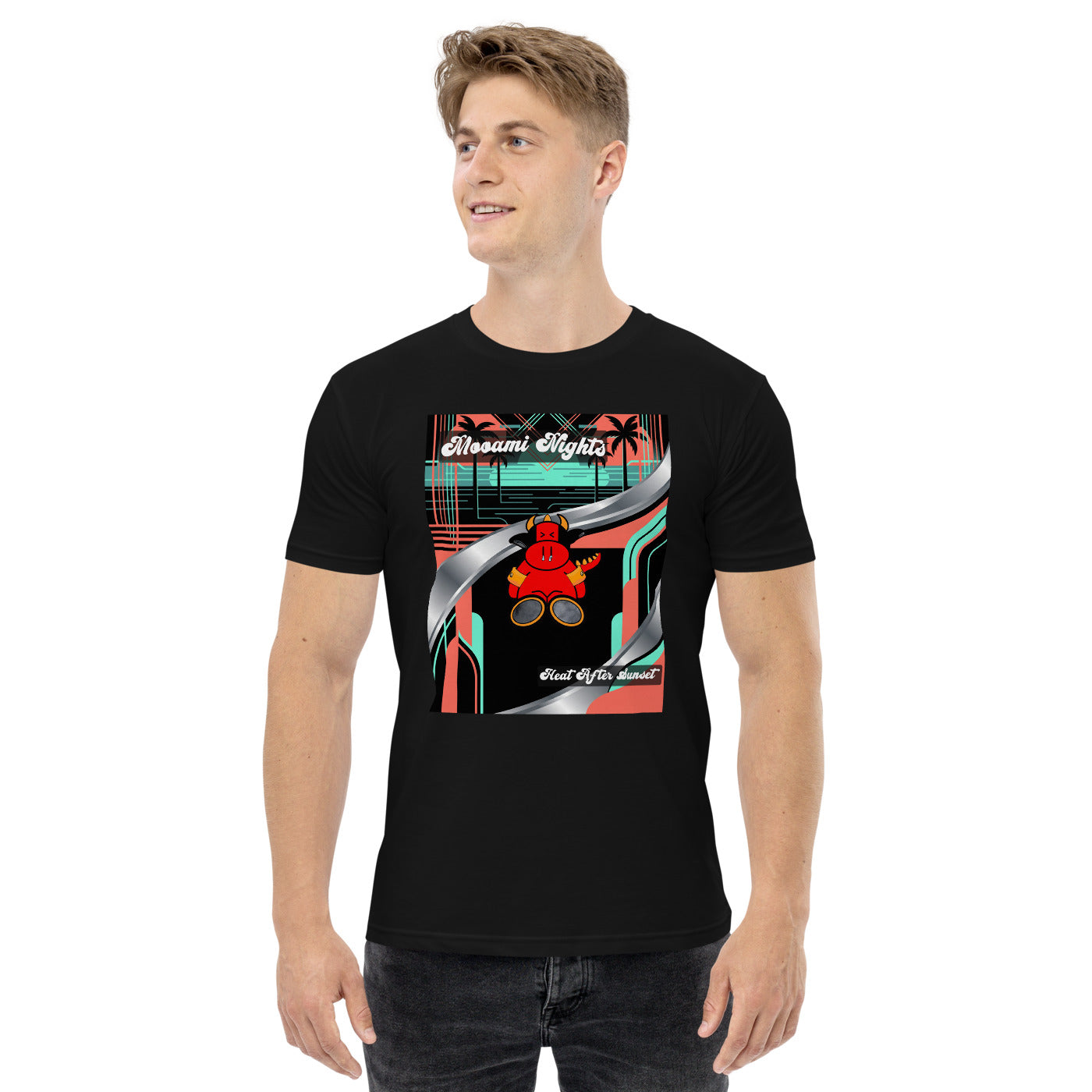 Pocket Cows Men's Staple T-Shirt — Design 272