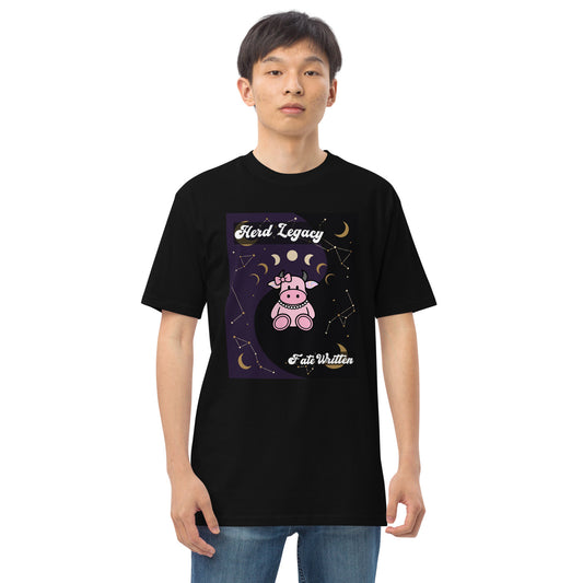 Pocket Cows Heavyweight Tee — Written In The Herd — Design 842