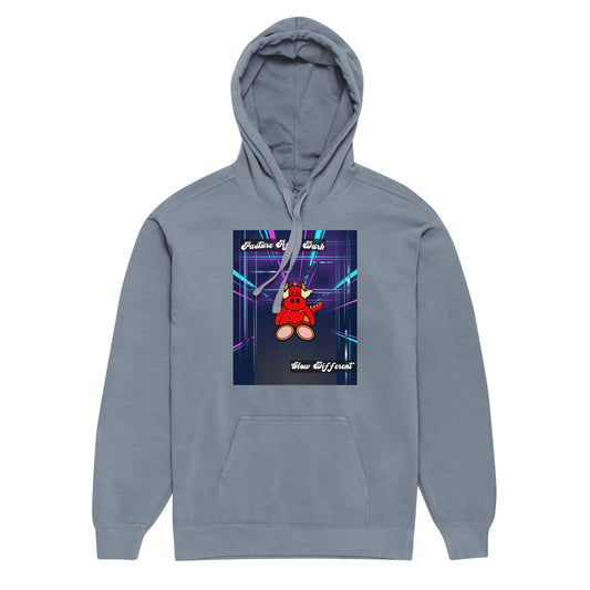 Pocket Cows Unisex Garment-Dyed Hooded Sweatshirt I Comfort Colors — After Hours — Design 273