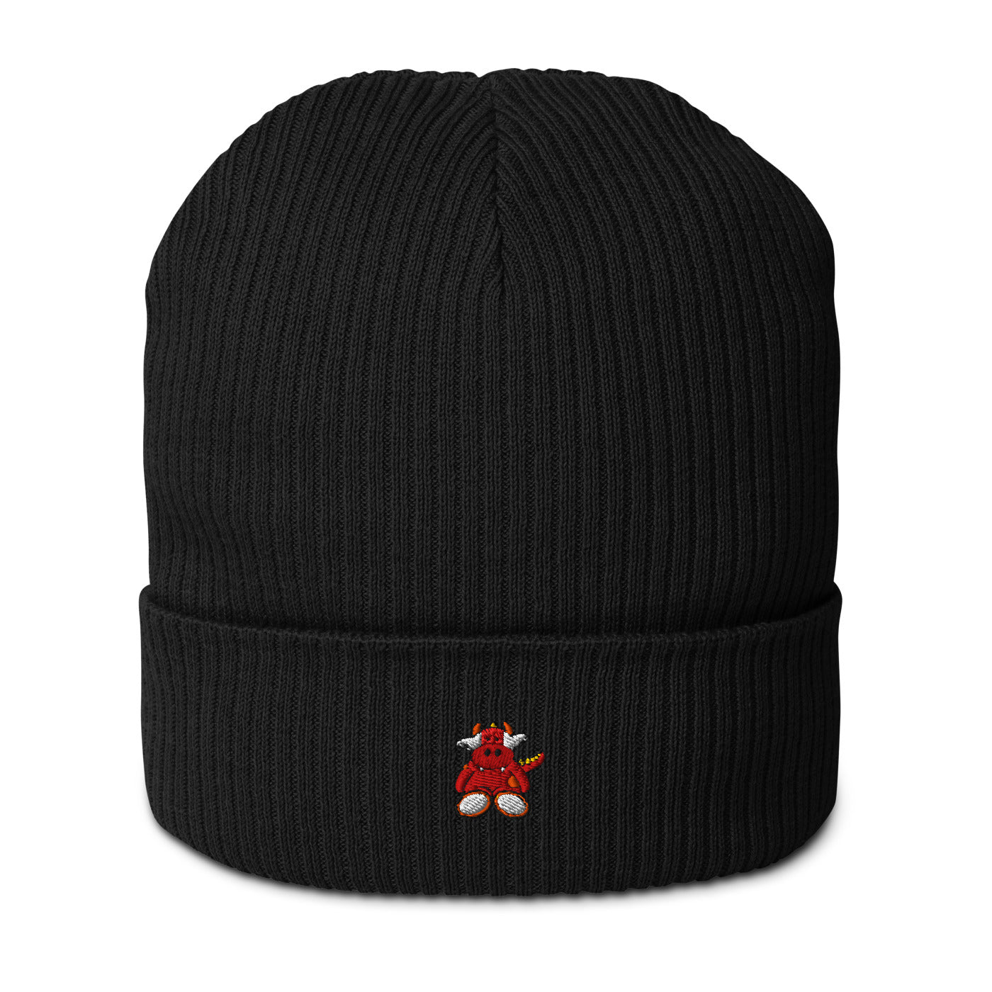 After Hours Organic Ribbed Beanie | Atlantis