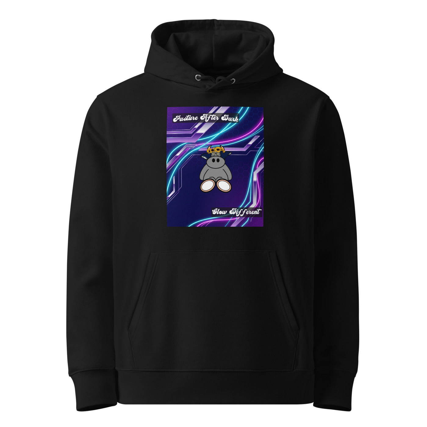 Pocket Cows Unisex Organic Cruiser 2.0 Hoodie — Design 251