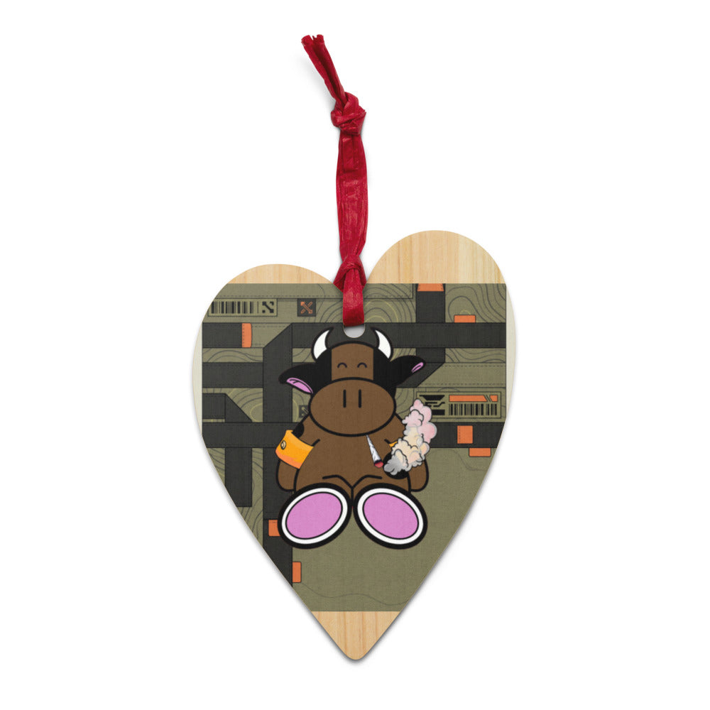 Pocket Cows Wooden Ornaments — Built To Roam — Design 772