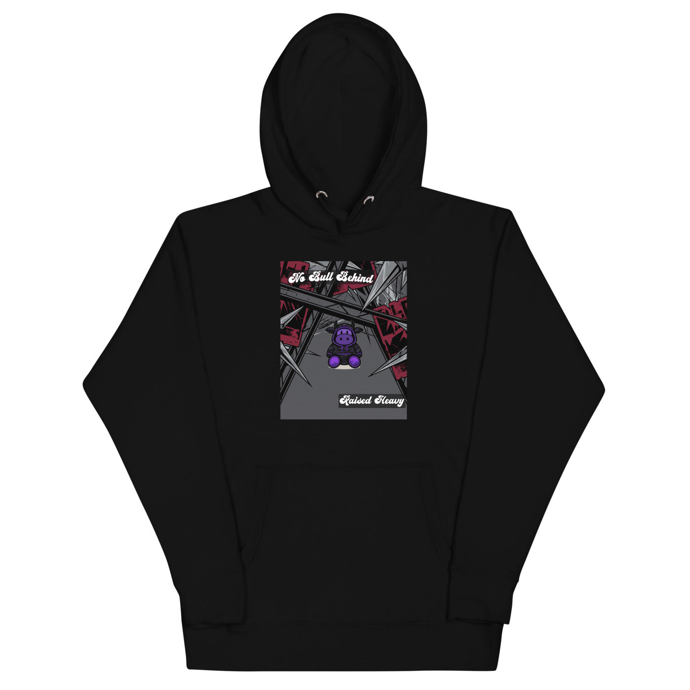 Pocket Cows Hoodie — No Bull Left — Design 894