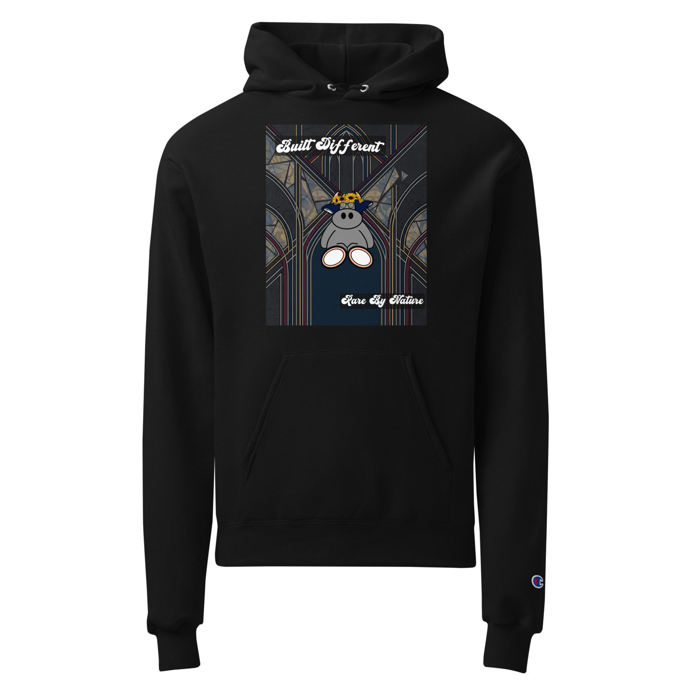 Pocket Cows Unisex Powerblend Hoodie — Design 269