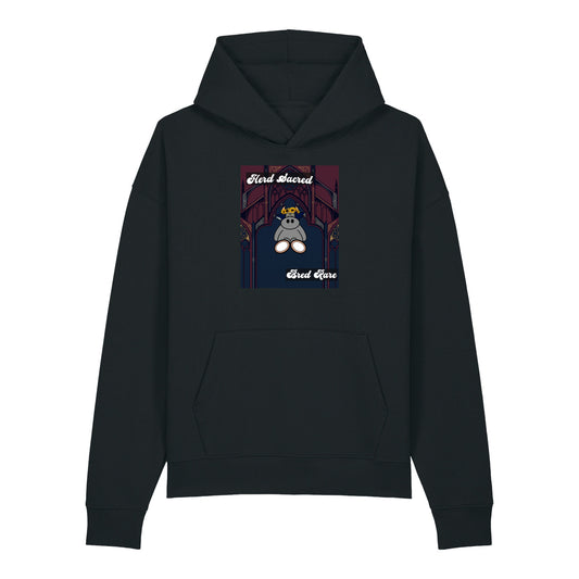 Pocket Cows Unisex Relaxed Mid-Weight Chaser Hooded Sweatshirt — Design 271
