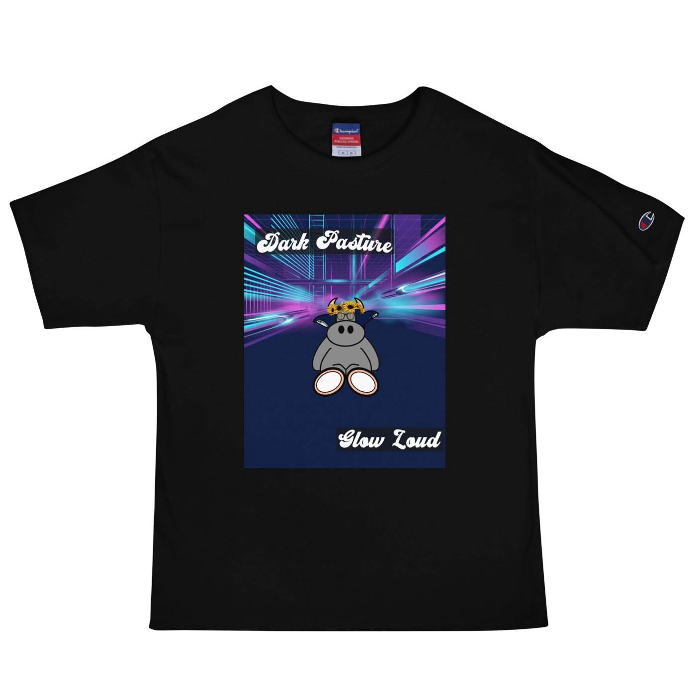Pocket Cows Men's Heritage T-Shirt — Design 255
