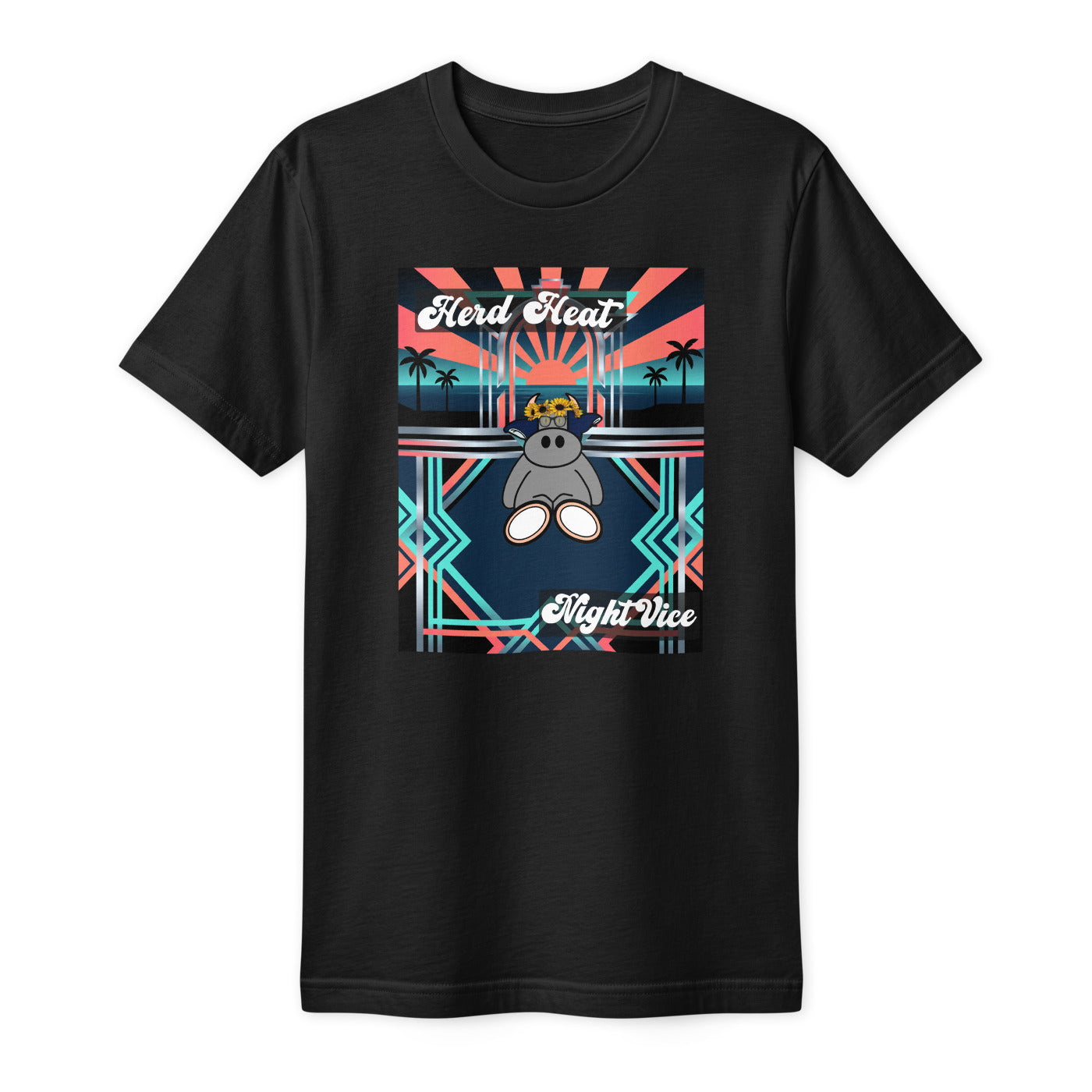 Pocket Cows Unisex Fine Jersey T-Shirt — Design 281
