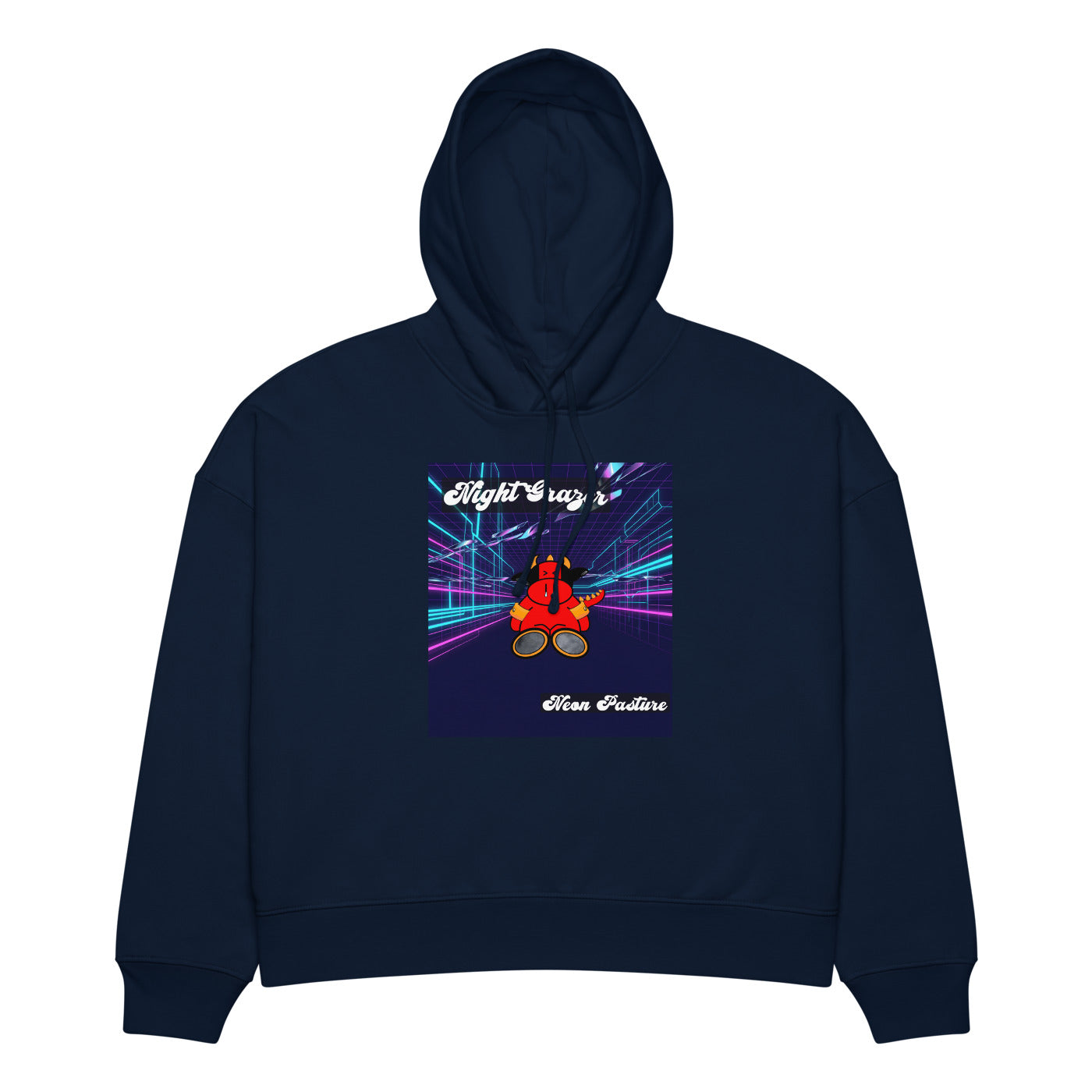 Pocket Cows Women's Organic Stella Nora Hoodie — Design 250