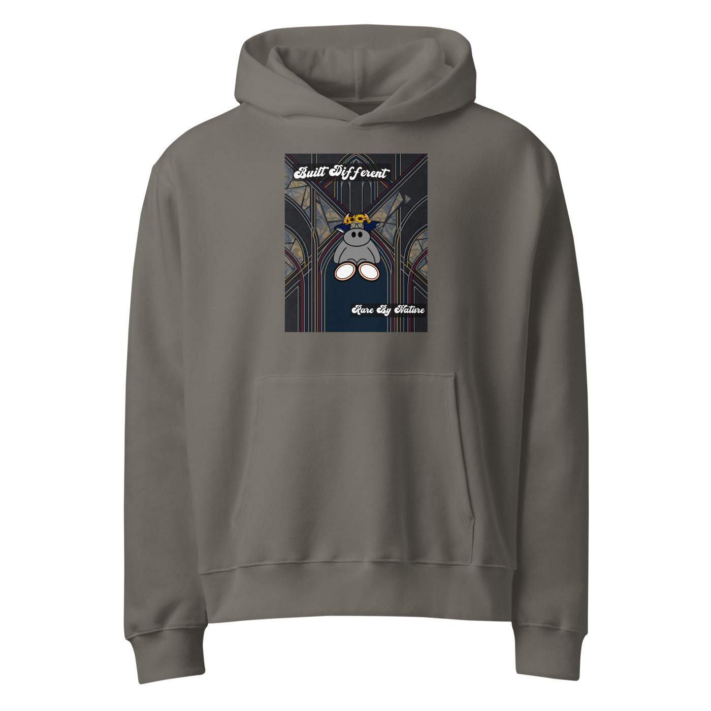Pocket Cows Unisex Oversized Heavyweight Hoodie — Design 269