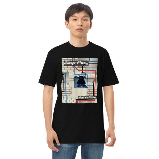 Pocket Cows Heavyweight Tee — Move Different — Design 756